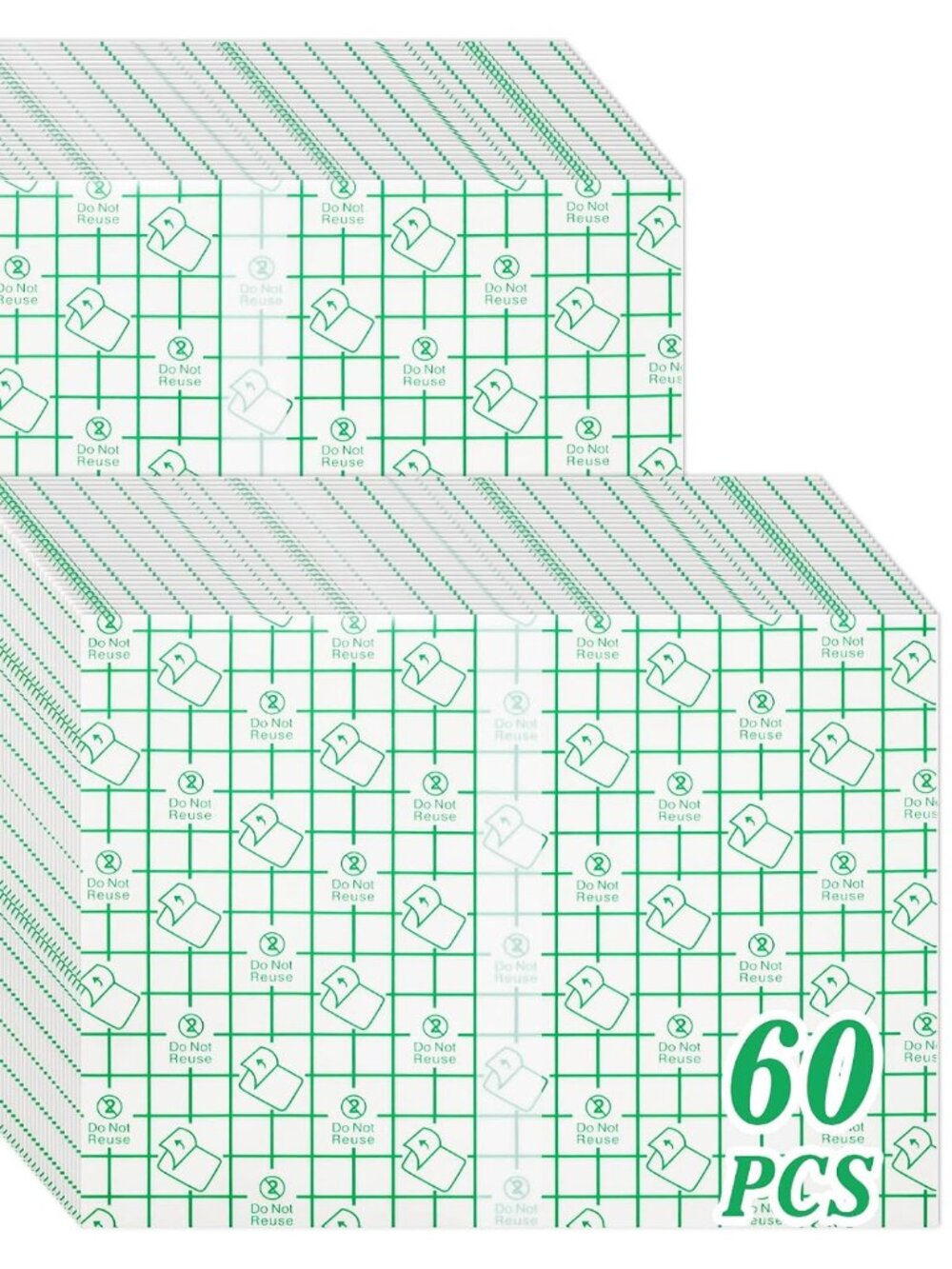 Tattoo Aftercare Bandage 6 x 8 Inch (Pack of 60)